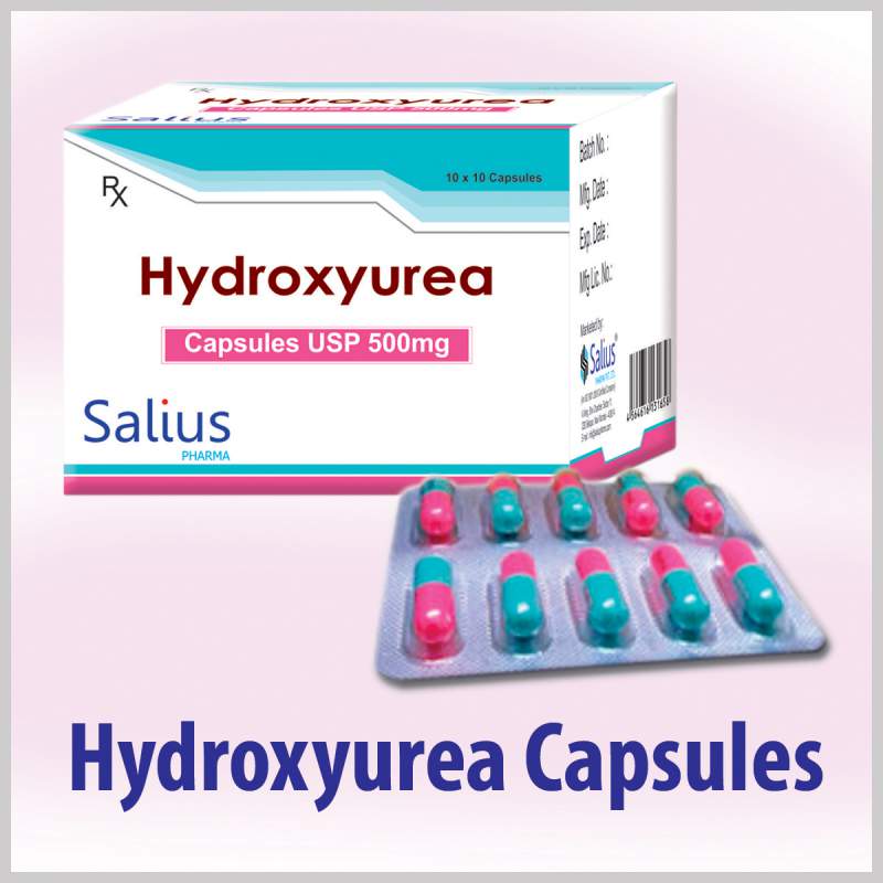 Visual appearance of hydroxyurea medication (source)