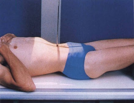 Patient positioning of supine KUB (source) 