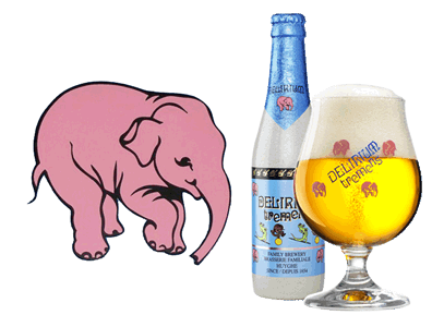 Delirium tremens is a sever form of alcohol withdrawal. Interestingly enough there is a beer named after this condition (source). 