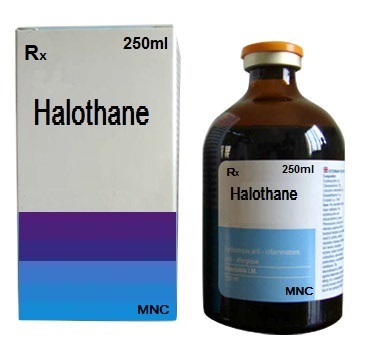 Halothane usage is one of the "classic" examples of inhaled anesthesia that can cause malignant hyperthermia (source)