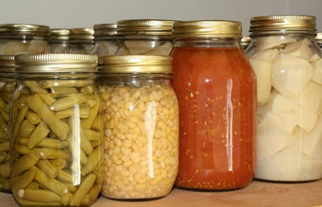 Canned food that has been contaminated with spores can contain large amounts of the botulinum toxin (source)