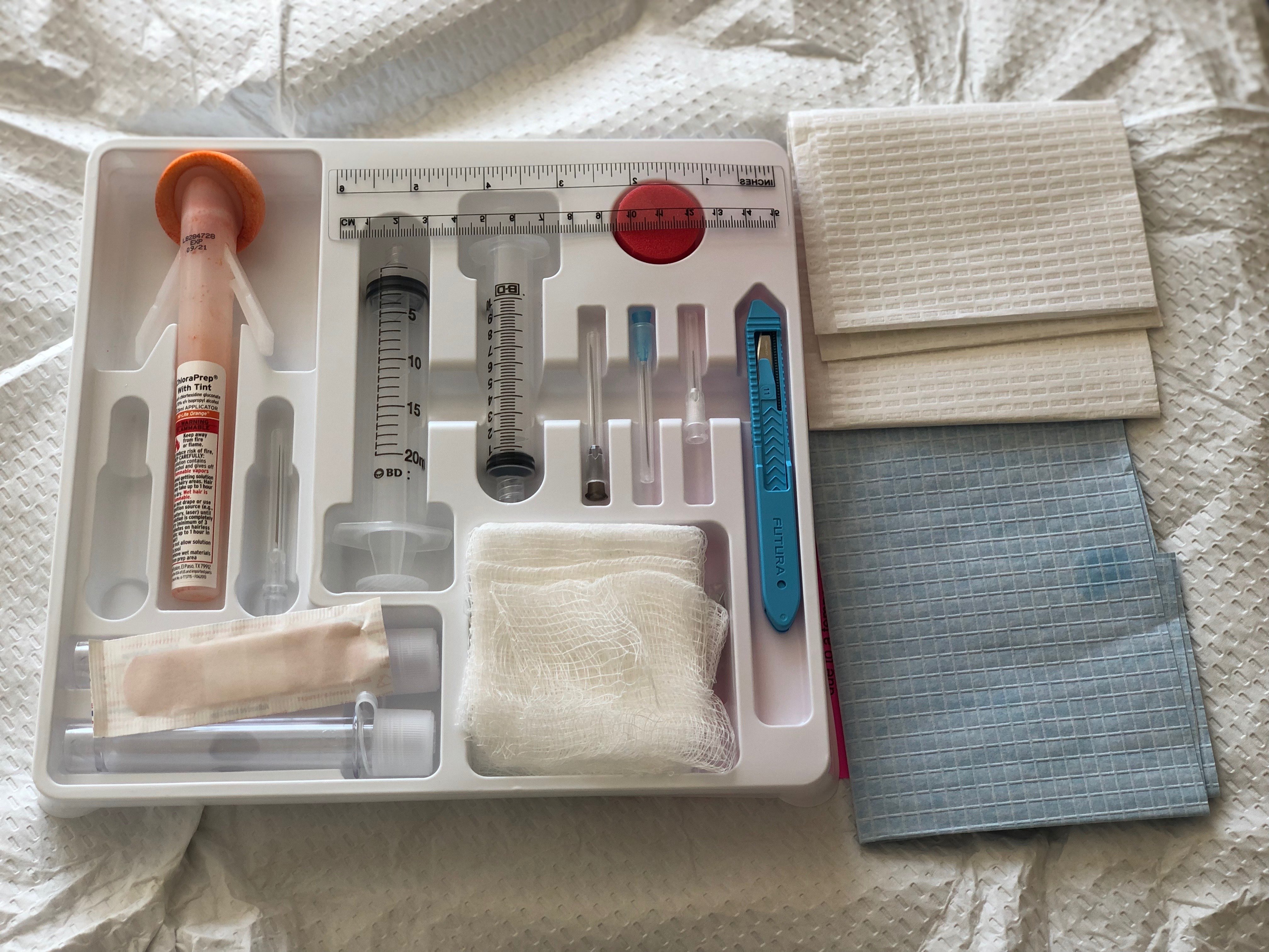 paracentesis equipment